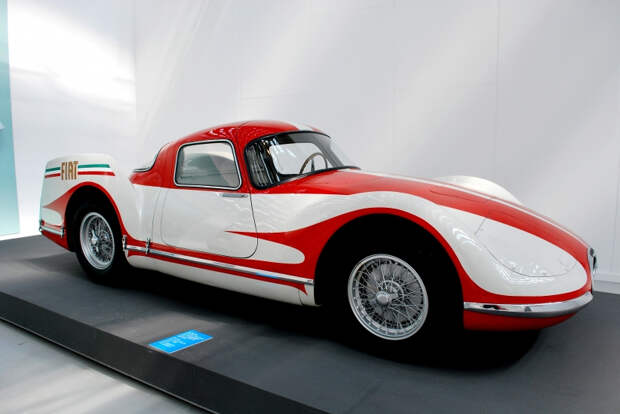 Прототип газотурбинного автомобиля Fiat 1954 fiat, газотурбинный двигатель, концепт, прототип, турбина