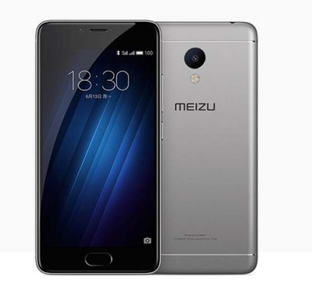 Темно-серый Meizu M3s