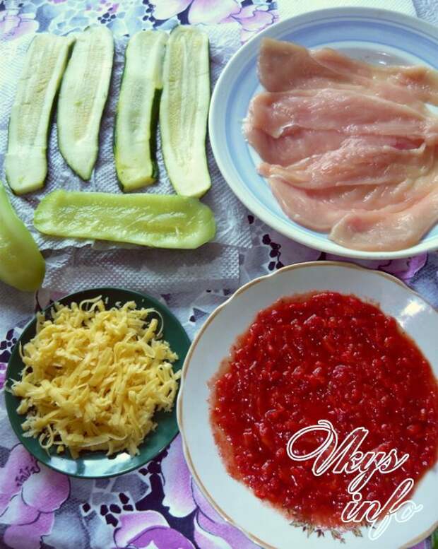 овощи и мясо