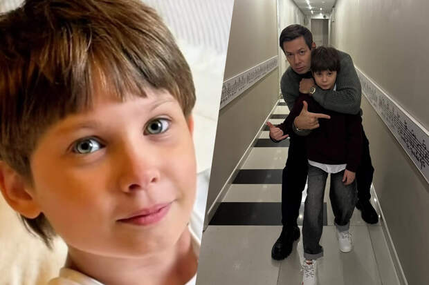 Певец Стас Пьеха показал своего 12-летнего сына