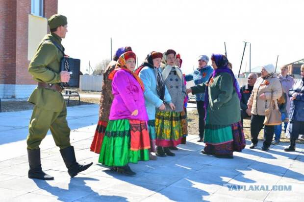 Деревенский Парад в глубинке России