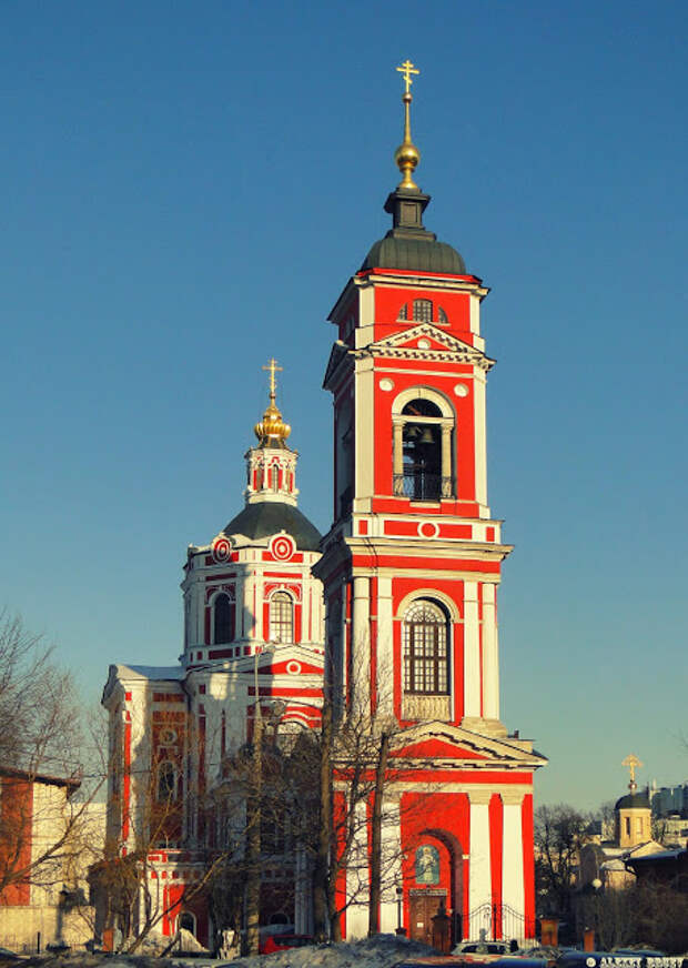 Церковь Вознесения Господня за Серпуховскими воротами, Москва / The Holy Ascension Orthodox Church behind the Serpukhov Gate, Moscow