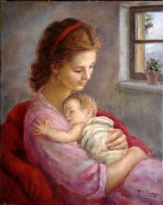 Мать т дитя. Образ матери. Мама с ребенком живопись. Мать с ребенком. Мама с младенцем на руках.