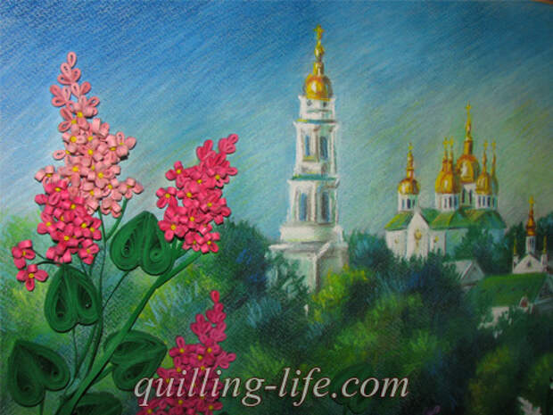 Квиллинг картины