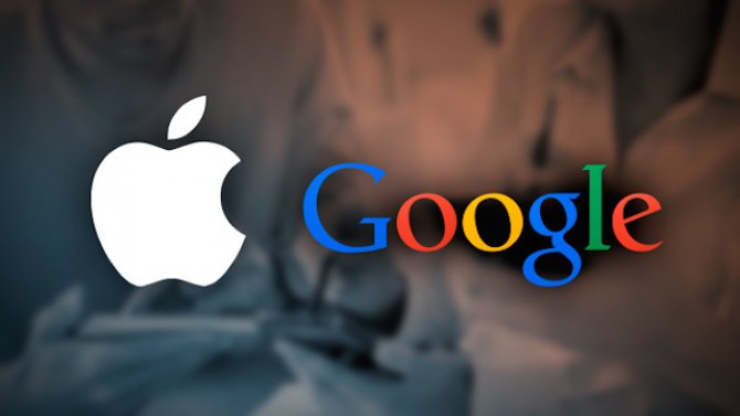 Google и Apple переносят данные на сервера в Росcии