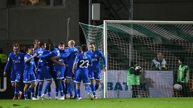 Гол Маркова с пенальти принёс «Динамо» победу над «Торпедо» в матче Кубка России