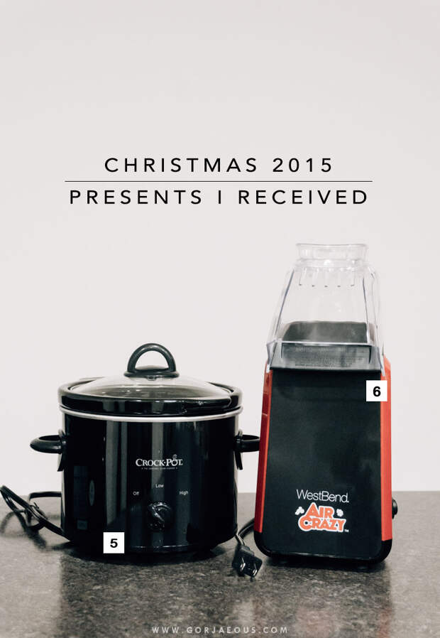 Christmas 2015: Presents I Received | SCATTERBRAIN