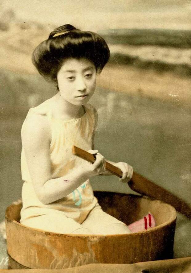 Японский пин-ап: 1870-1920 годы пин-ап, япония