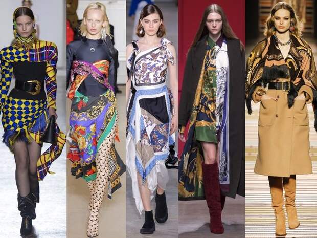 Versace, Marine Serre, 3.1 Phillip Lim, Salvatore Ferragamo, Etro, осень-зима 2018-2019