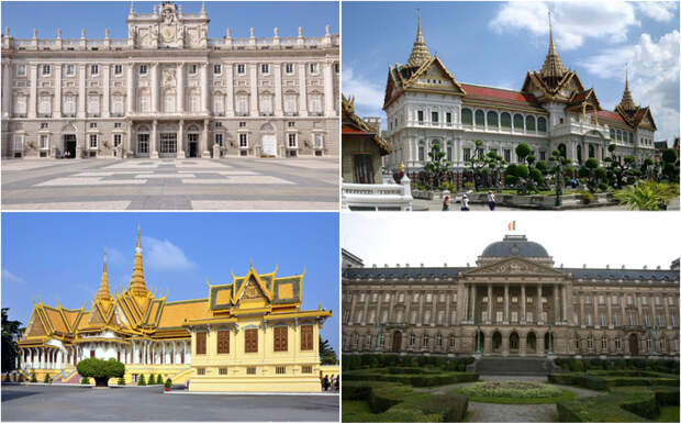 10 самых потрясающих официальных королевских резиденций в мире