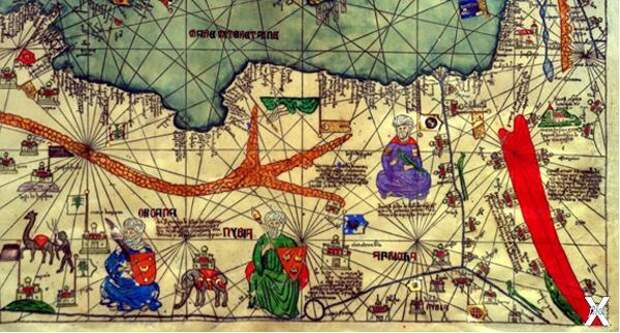 Каталанская карта 1375 г.