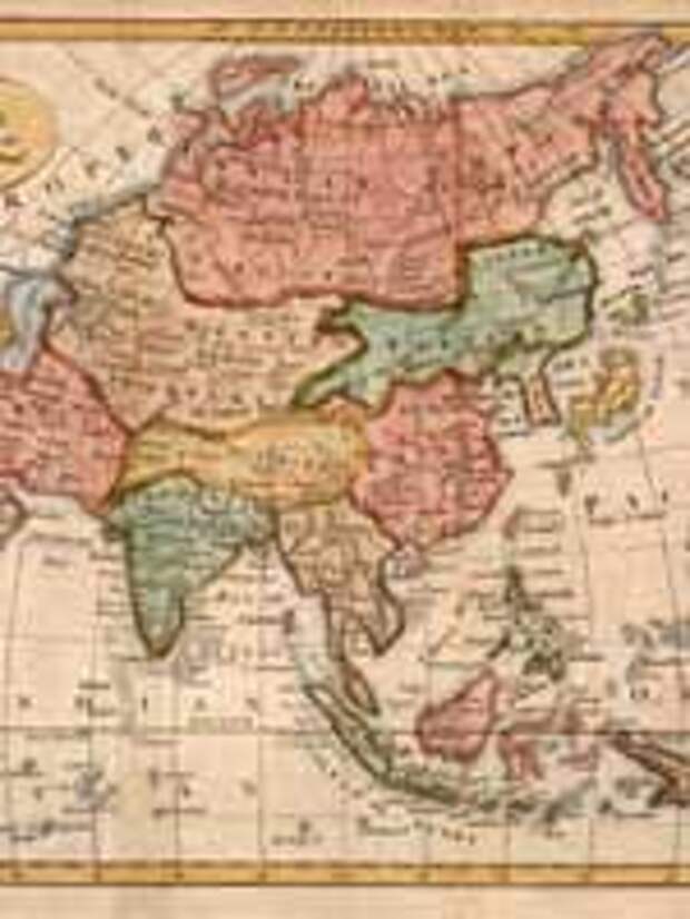 Карта Великой Тартарии 1760 года