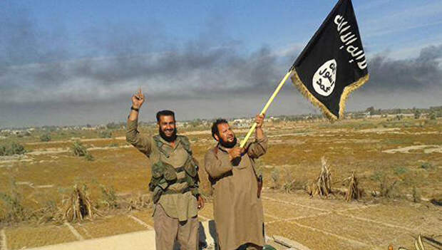 Боевики террористической группировки Исламское государство (ДАИШ)