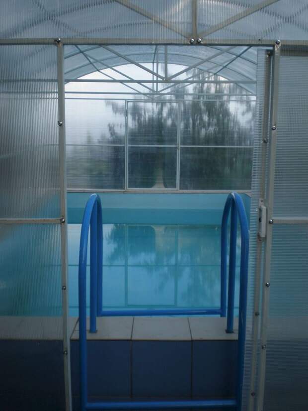 Крытый бассейн для дачи - бесценная идея