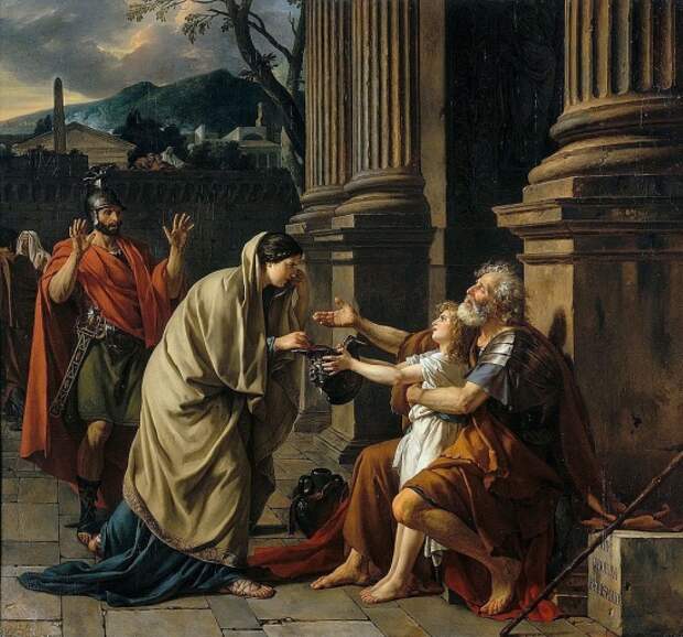 художник Жак-Луи Давид (Jacques-Louis David) картины – 27