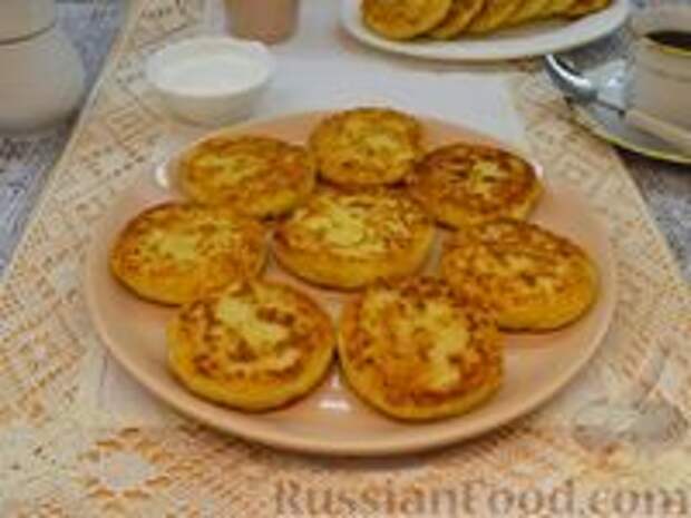 Фото к рецепту: Сырники с кускусом