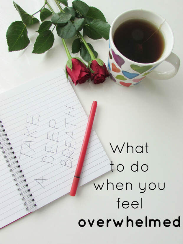 Dealing with overwhelm Dealing with overwhelm