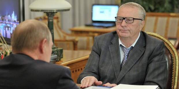 Жириновский передал Путину запрещенный выпуск Бесогон