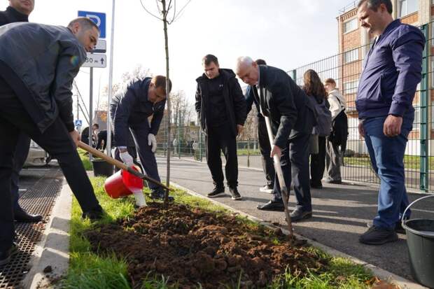 В Энемской школе провели зеленую акцию