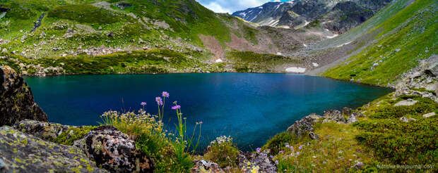 Озеро Семицветное на Кавказе Озеро Семицветное на Кавказе