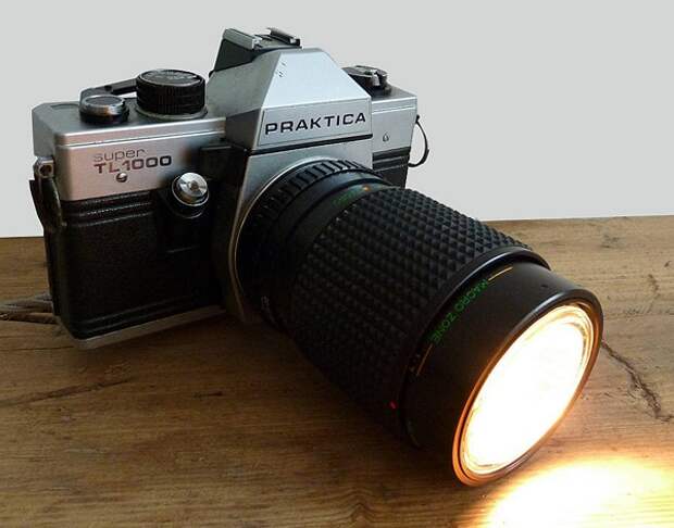 Лампы из фотокамер (подборка)