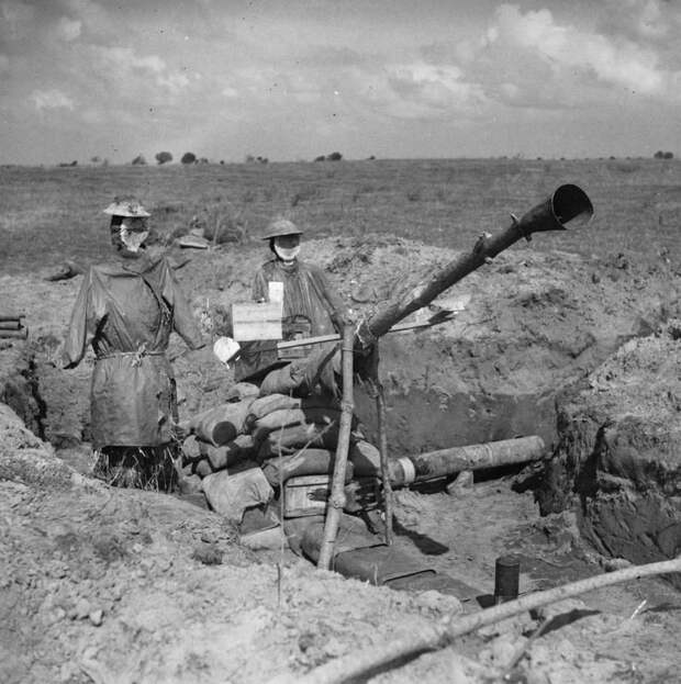 58. Муляж британского расчёта 20-мм зенитного орудия "Бофорс" Вторая, война, мирова, фото