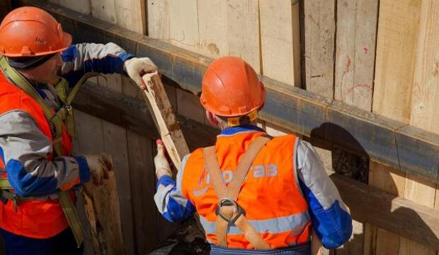 Газопровод низкого давления реконструировали на востоке столицы