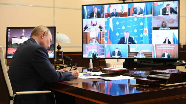 Путин проведет совещание по экономическим вопросам 