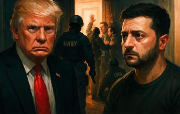 Перед встречей с Зеленским Трамп натравил НАБУ на пропрезидентских «слуг народа» в ВР
