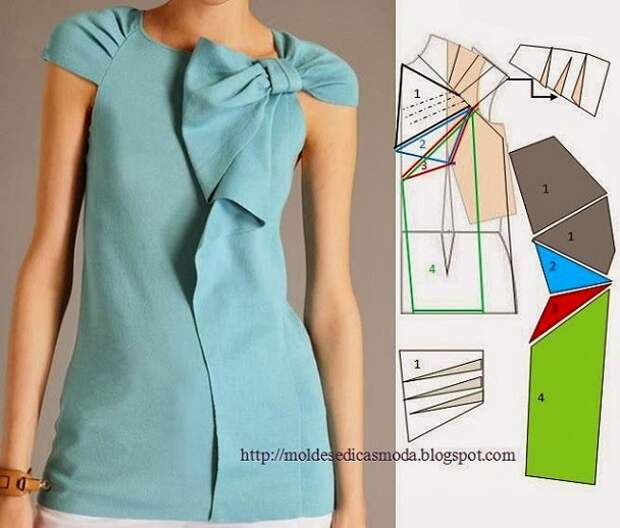 Моделируем легко и просто: платья и блузки 3