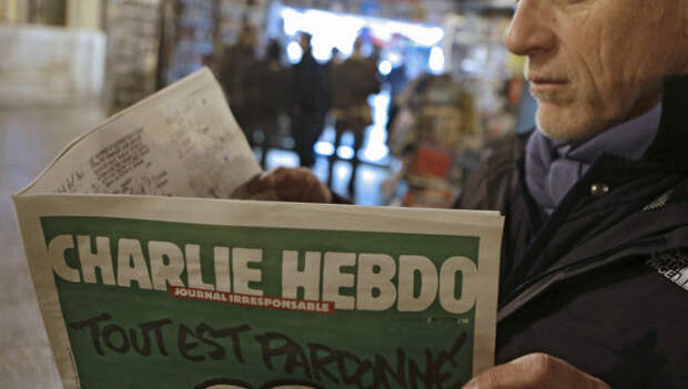 Charlie Hebdo вышел с карикатурами на утонувшего сирийского мальчика