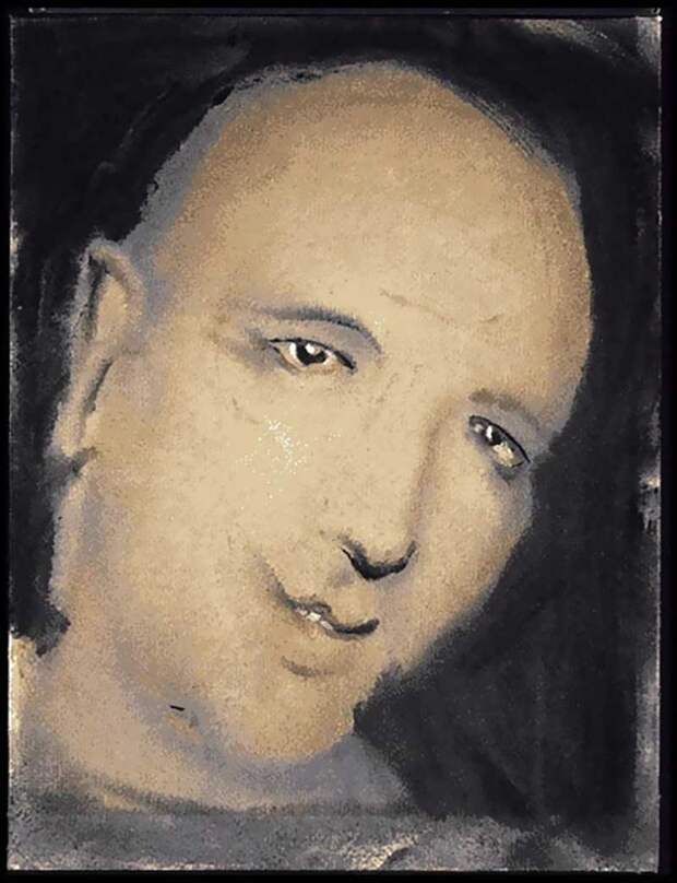 Portrait of Mike Garson дэвид боуи, живопись