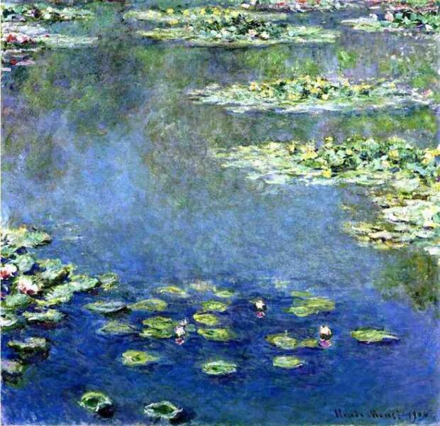 Клод Моне. "Пруд с водяными лилиями" Клод Моне. "Пруд с водяными лилиями"