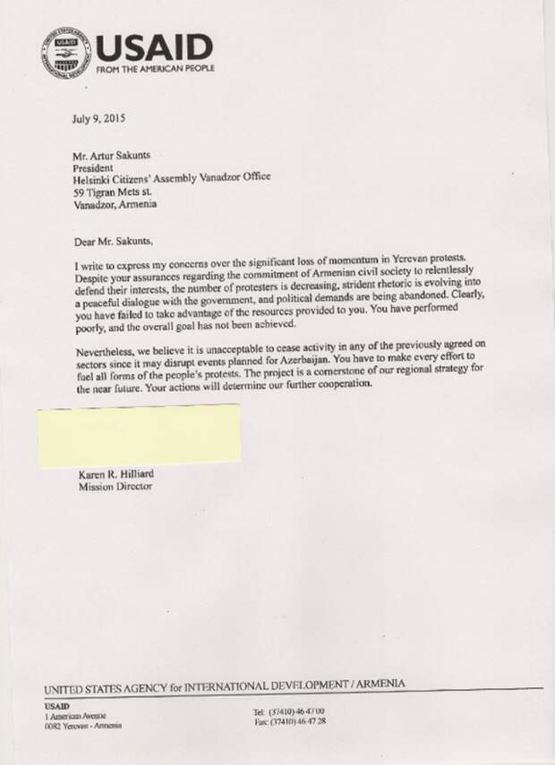 В США недовольны свертыванием революции в Армении В США недовольны свертыванием революции в Армении