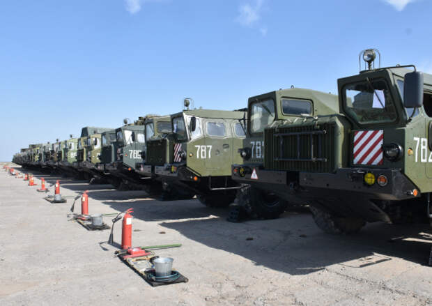 Сезонное обслуживание вооружения и военной техники стартовало в подразделениях полигона Капустин Яр