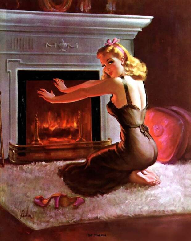 Красотки! Художник-иллюстратор Art Frahm (1907-1981)