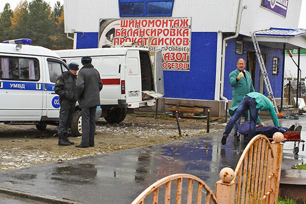 На месте убийства Владимира Чорноноса
