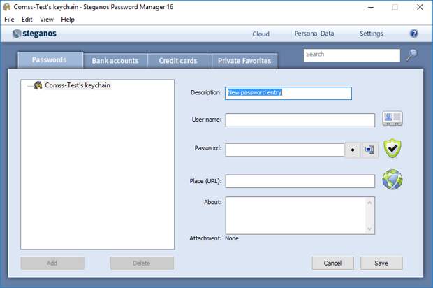Steganos Password Manager 16 - бесплатная лицензия