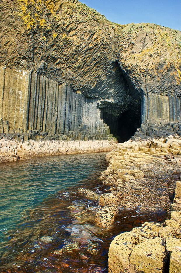 10. Фингалова пещера, Шотландия красота, мир, природа