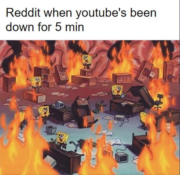 Мемы про падение YouTube