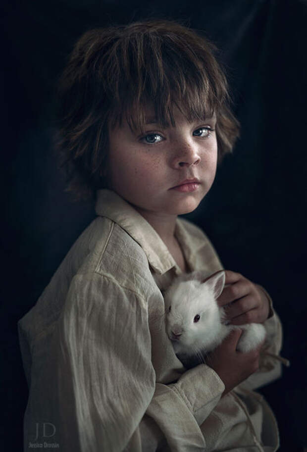 Белый кролик. Автор фото: Джессика Дроссин (Jessica Drossin).