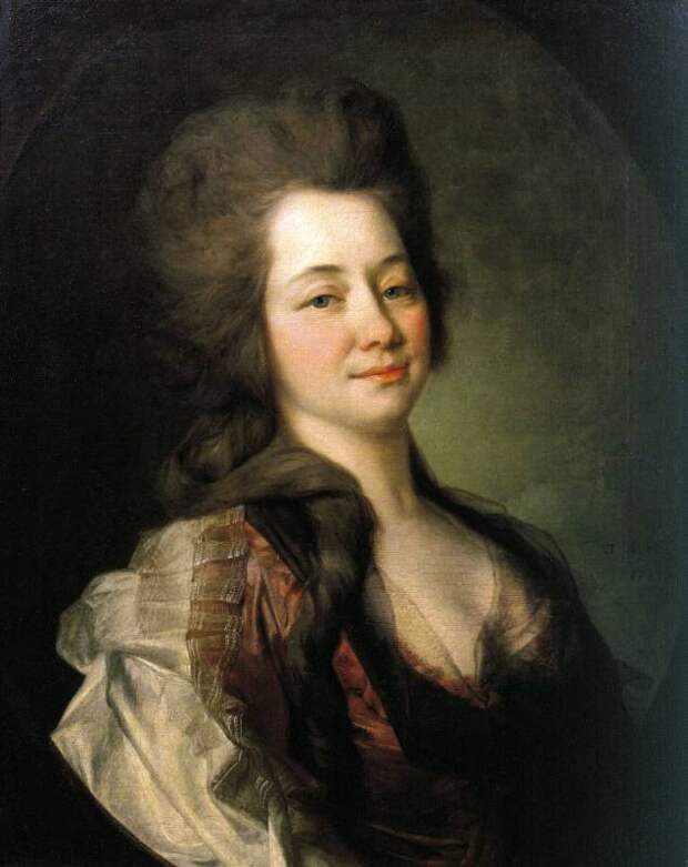 Левицкий - Портрет Марии Алексеевны Львовой. 1781