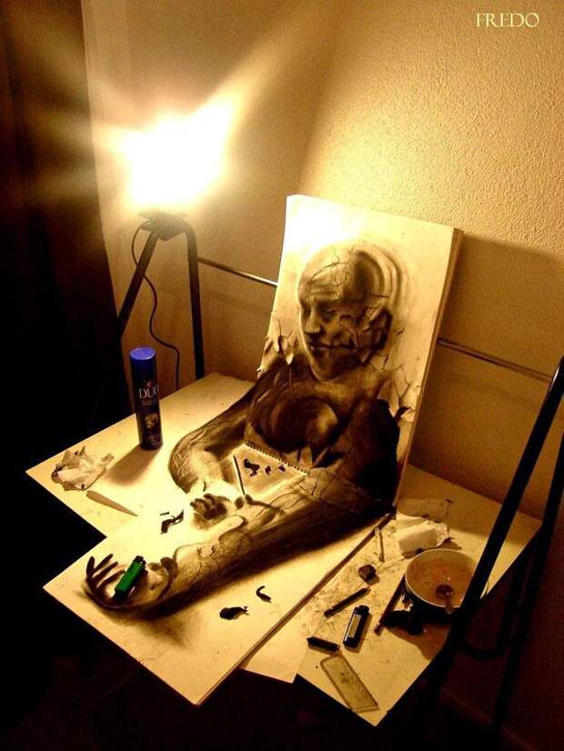 3D рисунки карандашом (8)