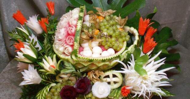 Карвинг, или Резьба по ягоде