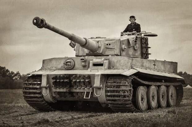 PzKpfw.VI "Tiger" СССР, вов, война, германия, сша, танк