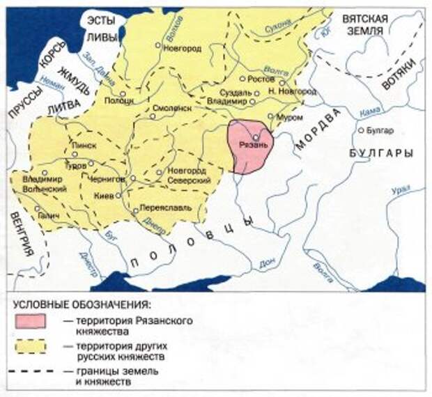 Образование Рязанского княжества.