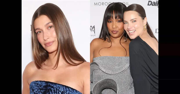 Хейли Бибер, похудевшая Лиззо и Адриана Лима посетили премию Daily Front Row Fashion Awards