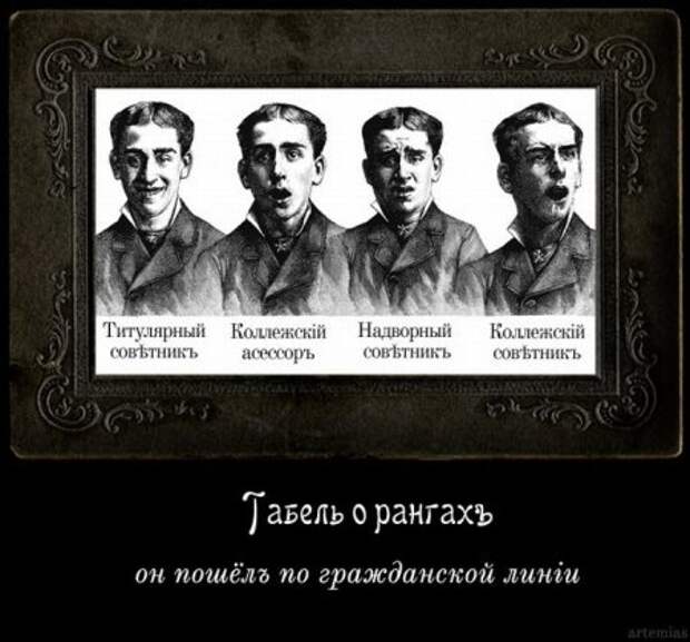 Старинные демотиваторы, очень прикольная подборка.