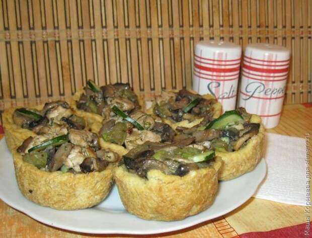 Закусочные корзинки Закусочные корзинки