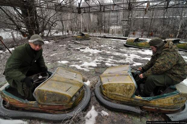 NYinPripyat20 Новый год 2014 в Чернобыльской Зоне отчуждения. Город Припять